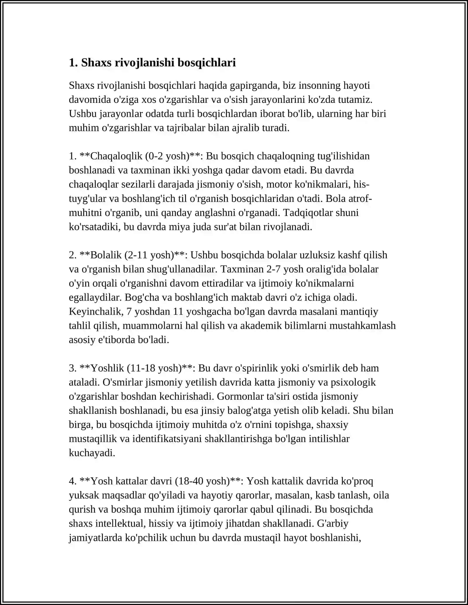 SHAXS TARAQQIYOTI UMUMIY TUSHUNCHA 3