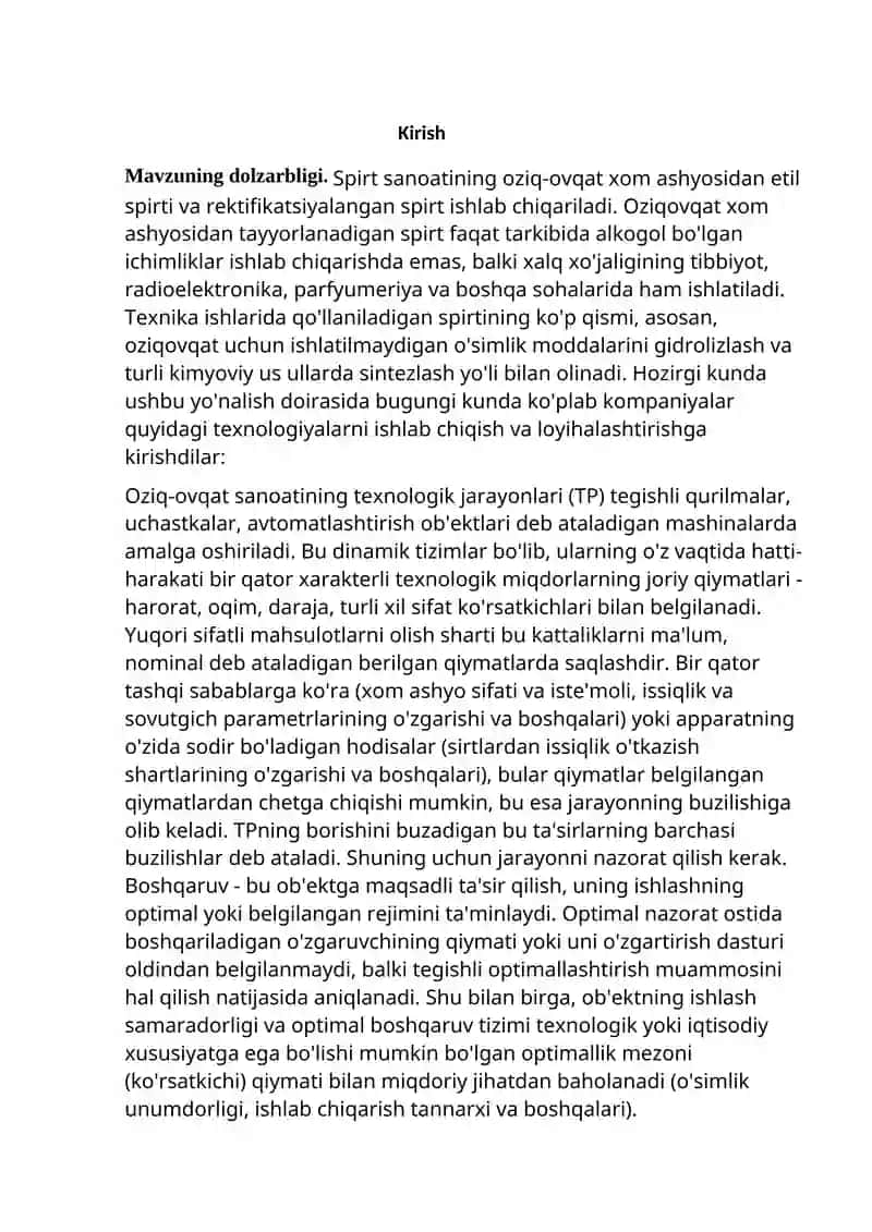 Etanol ishlab chiqarish texnologiyasi 3