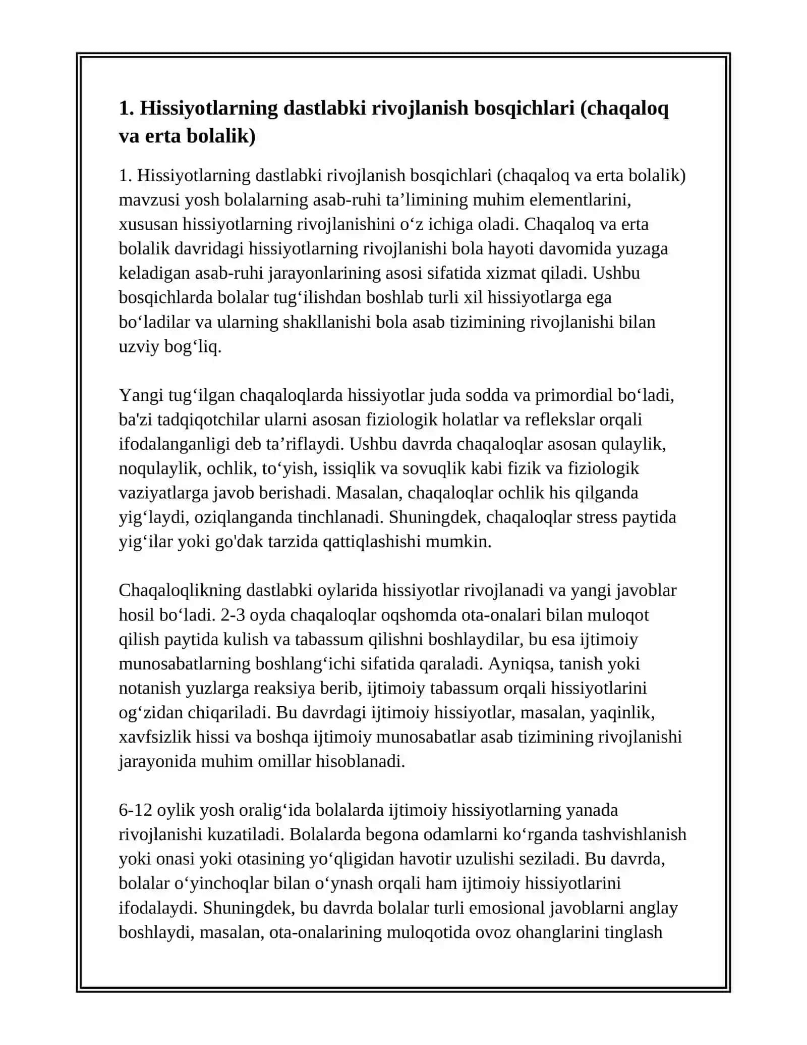 YOSH BOLALARNING ASAB-RUHIY TA’LIMINING ELEMENTLARI 3