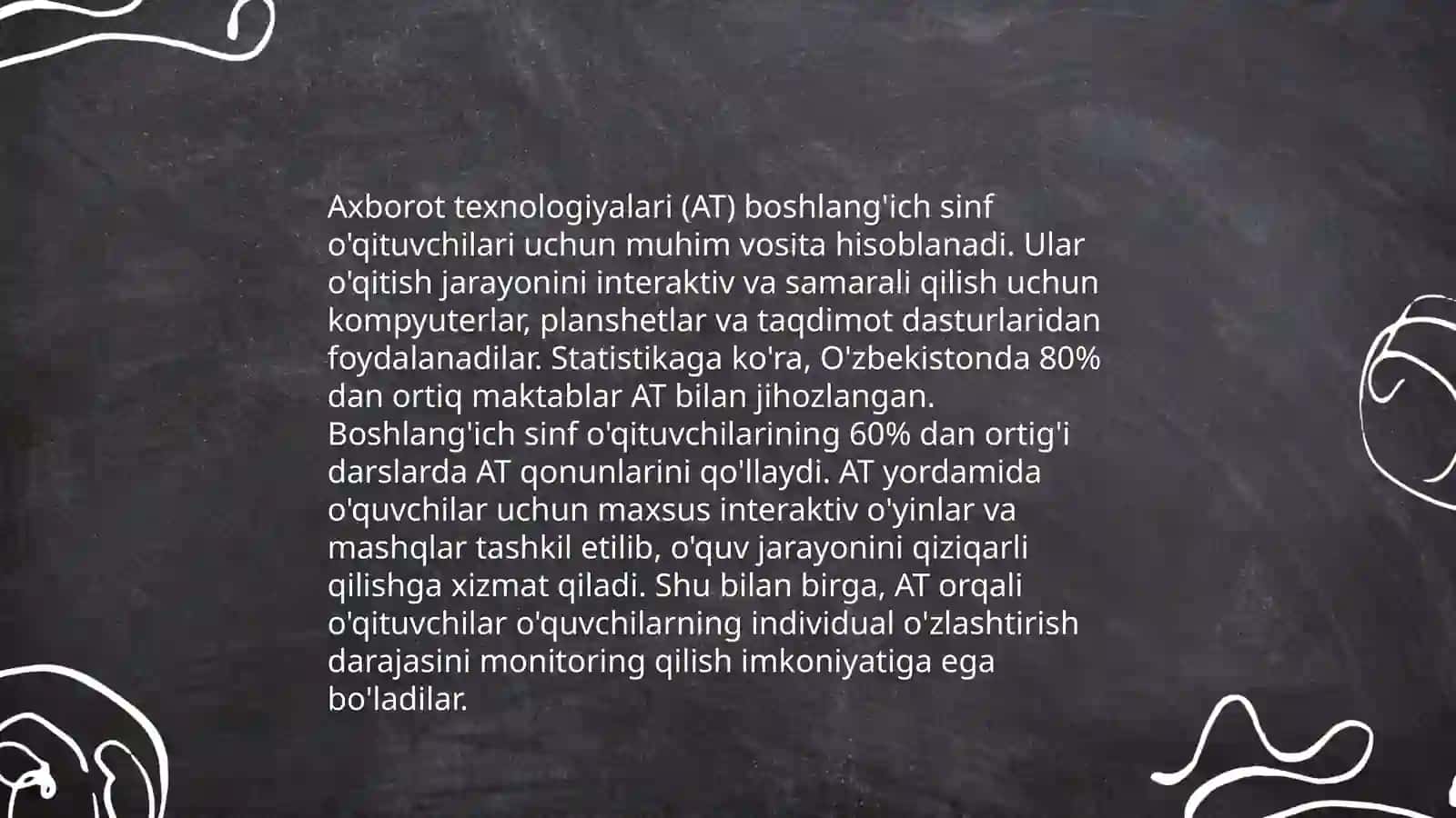 Axborot texnologiyalari va boshlang'ich sinf o'qituvchilari 3