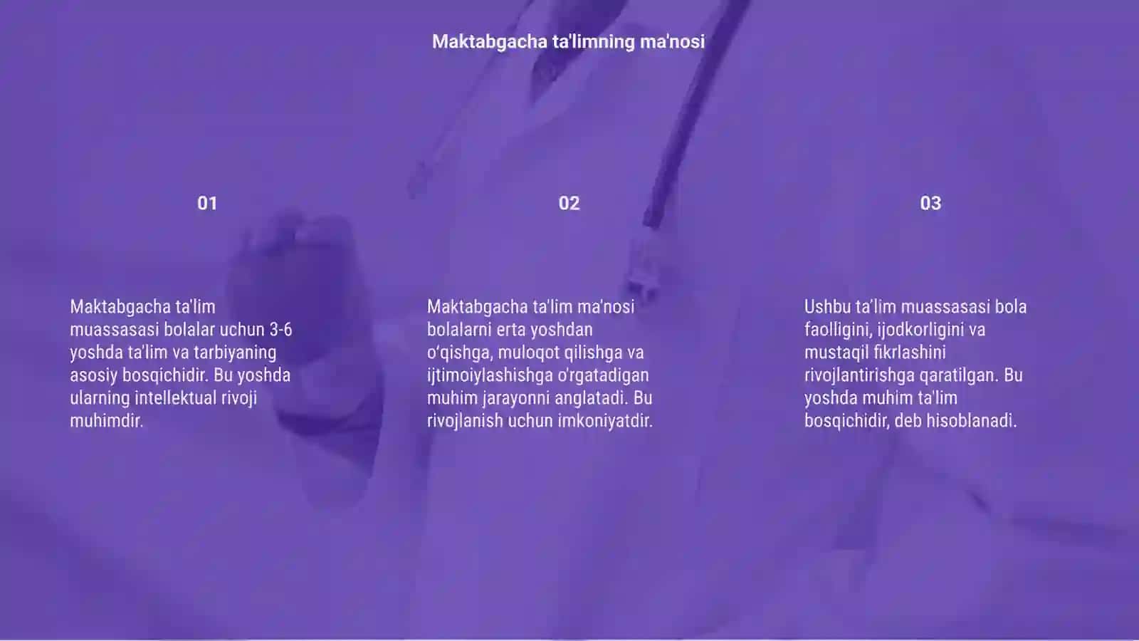 Maktabgacha ta'lim muassasasi 3