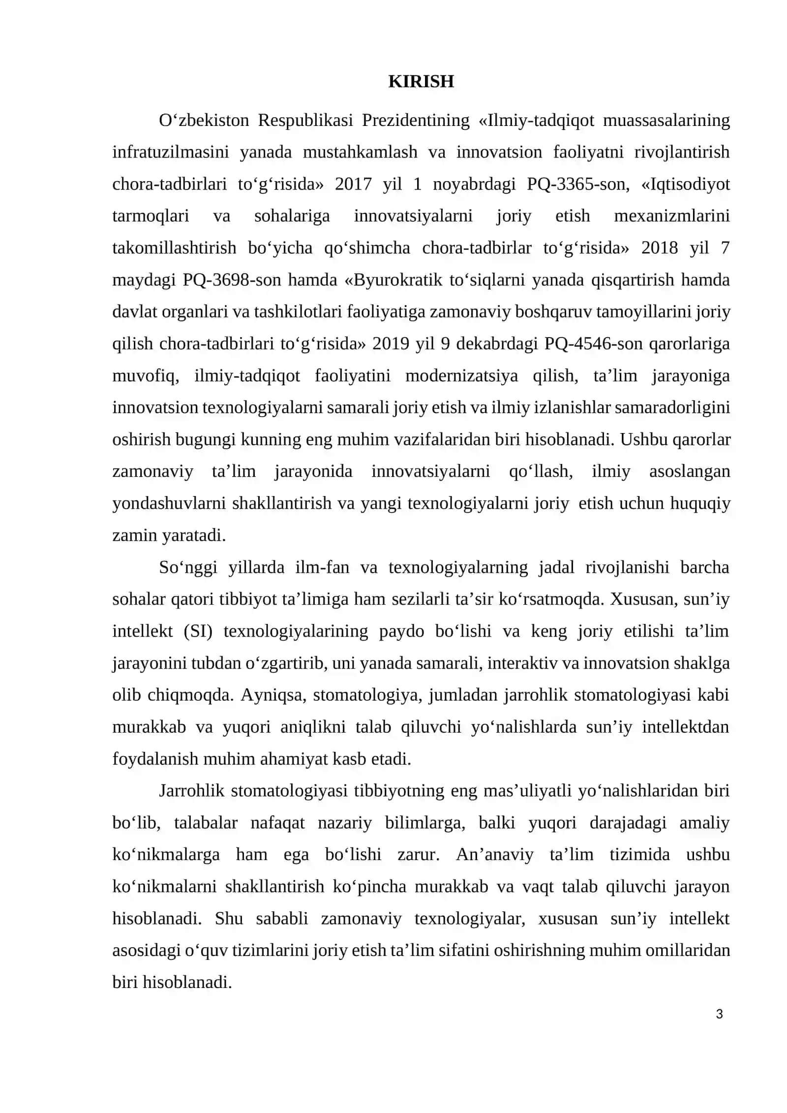 SUN’IY INTELLEKTNI STOMATOLOGIYA TA’LIMIDA QO‘LLASHNING XAVF VA CHEKLOVLARI 3
