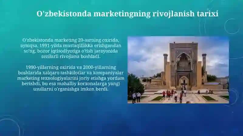O'zbekiston va chet mamlakatlar tajribasi 3