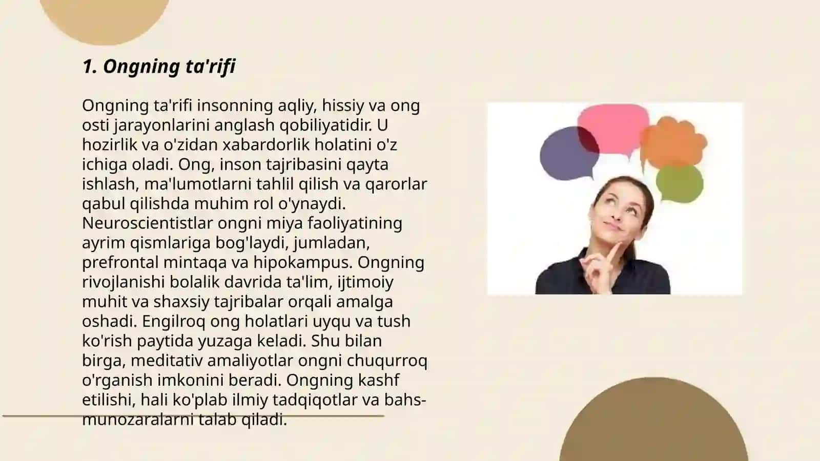 Ong haqida tushuncha va uning xossalari 3