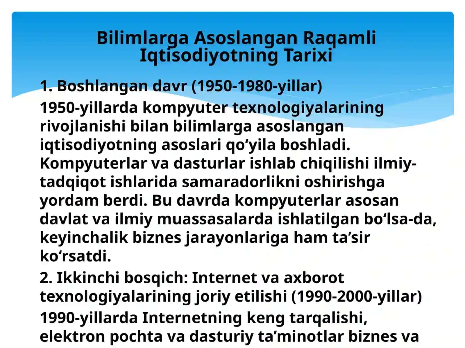 Bilimlarga asoslangan raqamli iqtisodiyot 3