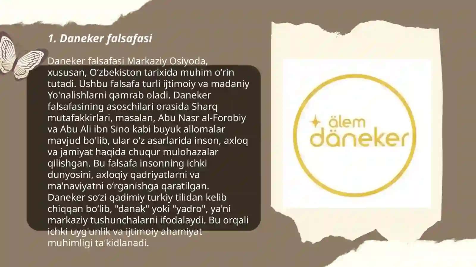 Daneker Falsafasi 3