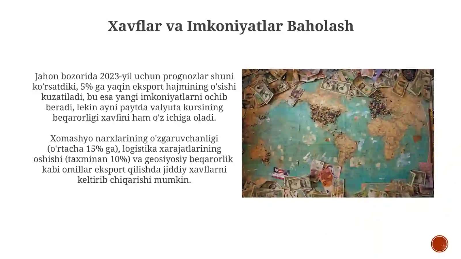 Xalqaro Bozor Tahlili 3