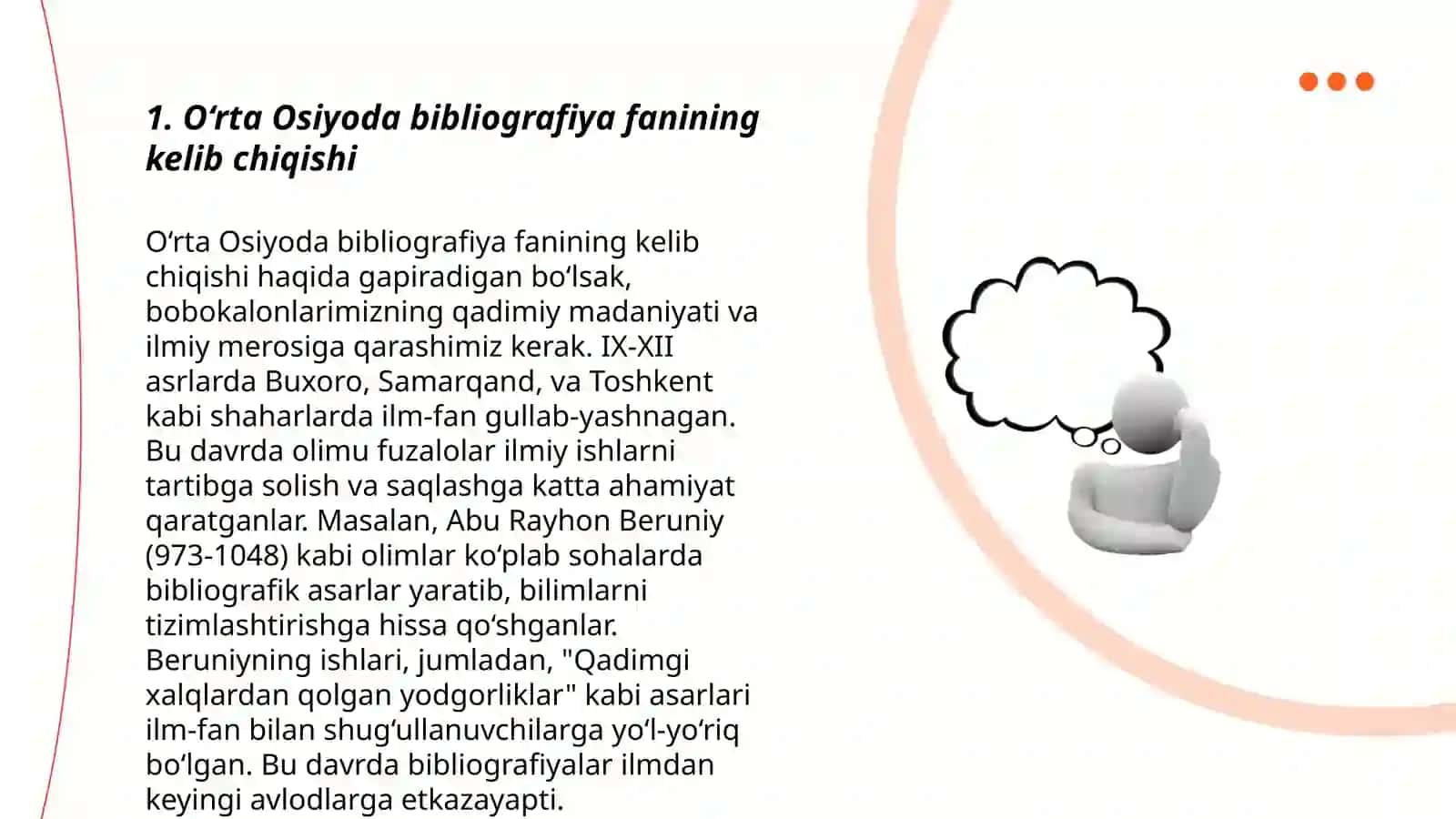 O'rta Osiyoda Biblografiya fanining rivonlanishi 3