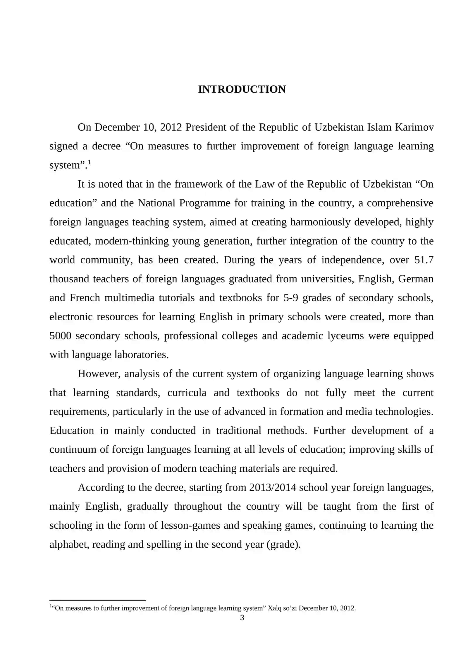 Designing vocabulary tasks for beginners of English as a second language 3