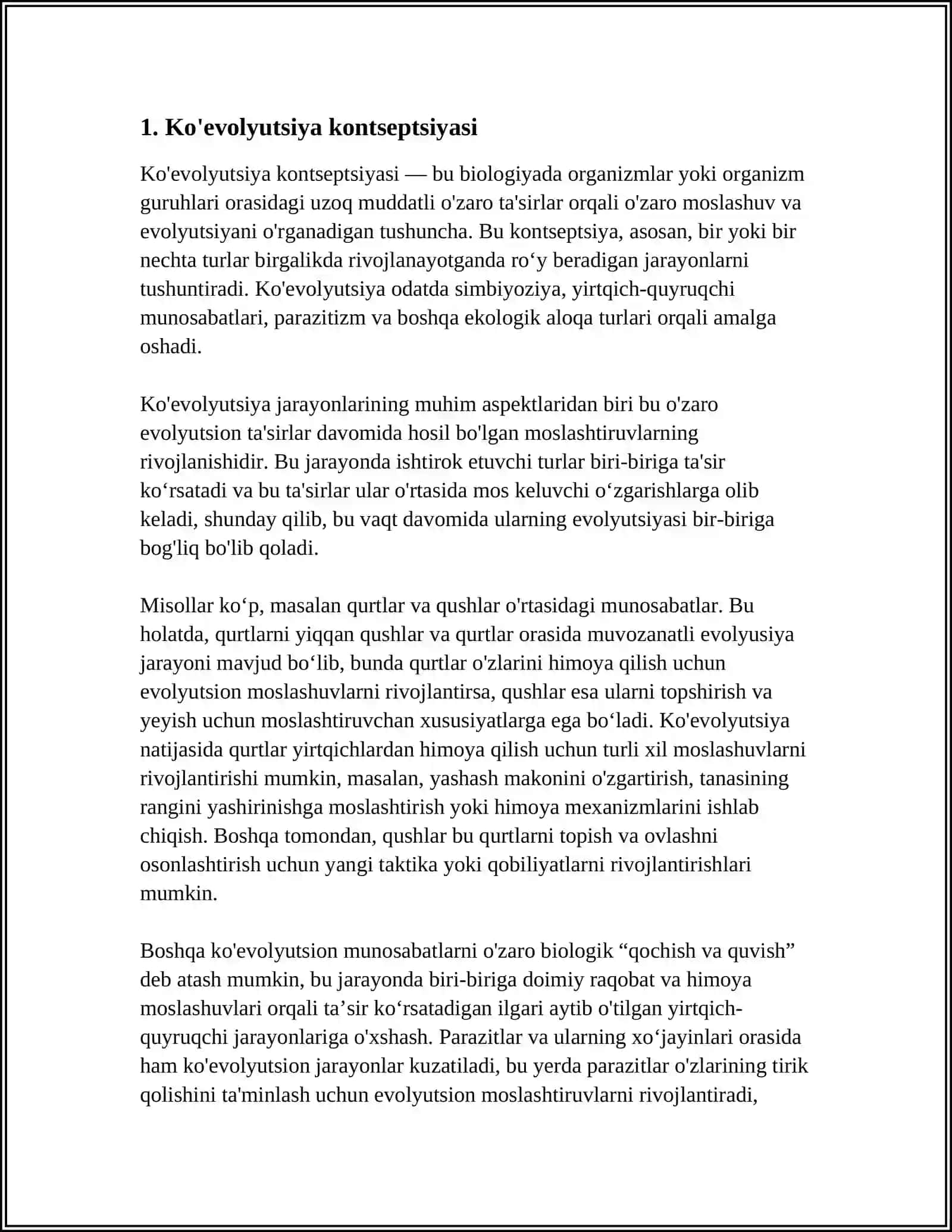 KOEVOLYUTSIYA VA ENVIRONMENTALIZM DIALEKTIKASI 3