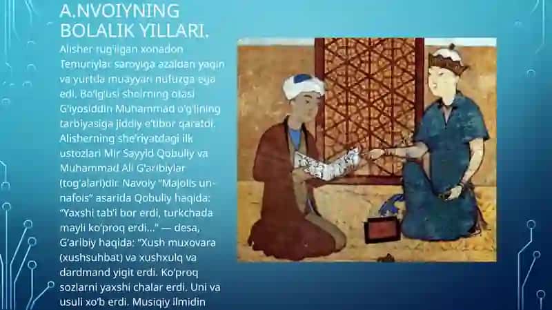 Alisher Navoiy – Gʻazal sultoni 3