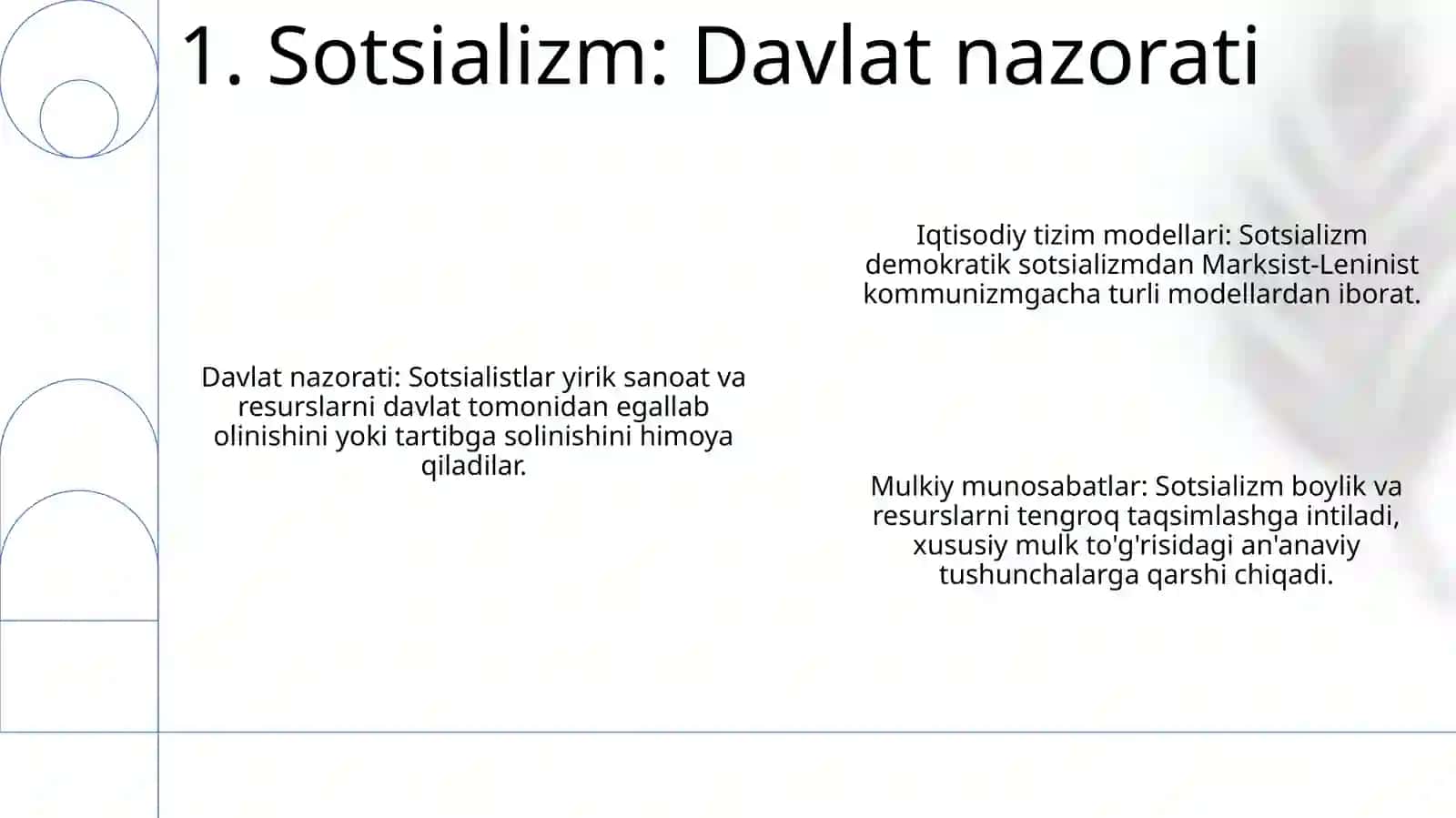 Iqtisodiy tizim modellari va mulkchilik munosabatlari 3