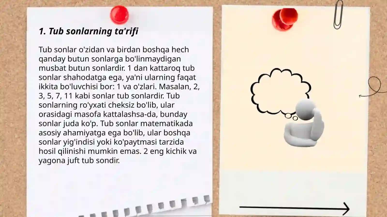 Tub va murakkab sonlar 3