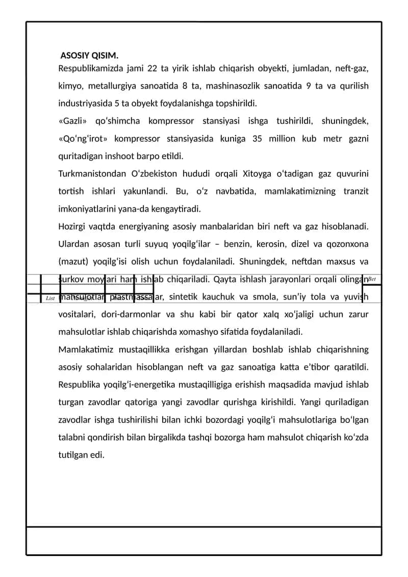 NEFTNI ISITISH UCHUN OLTI YO’LI QOBIQ TRUBALI ISSIQLIK ALMASHINISH  QURULMASI HISOBLANSIN VA LOYIHALANSIN 3