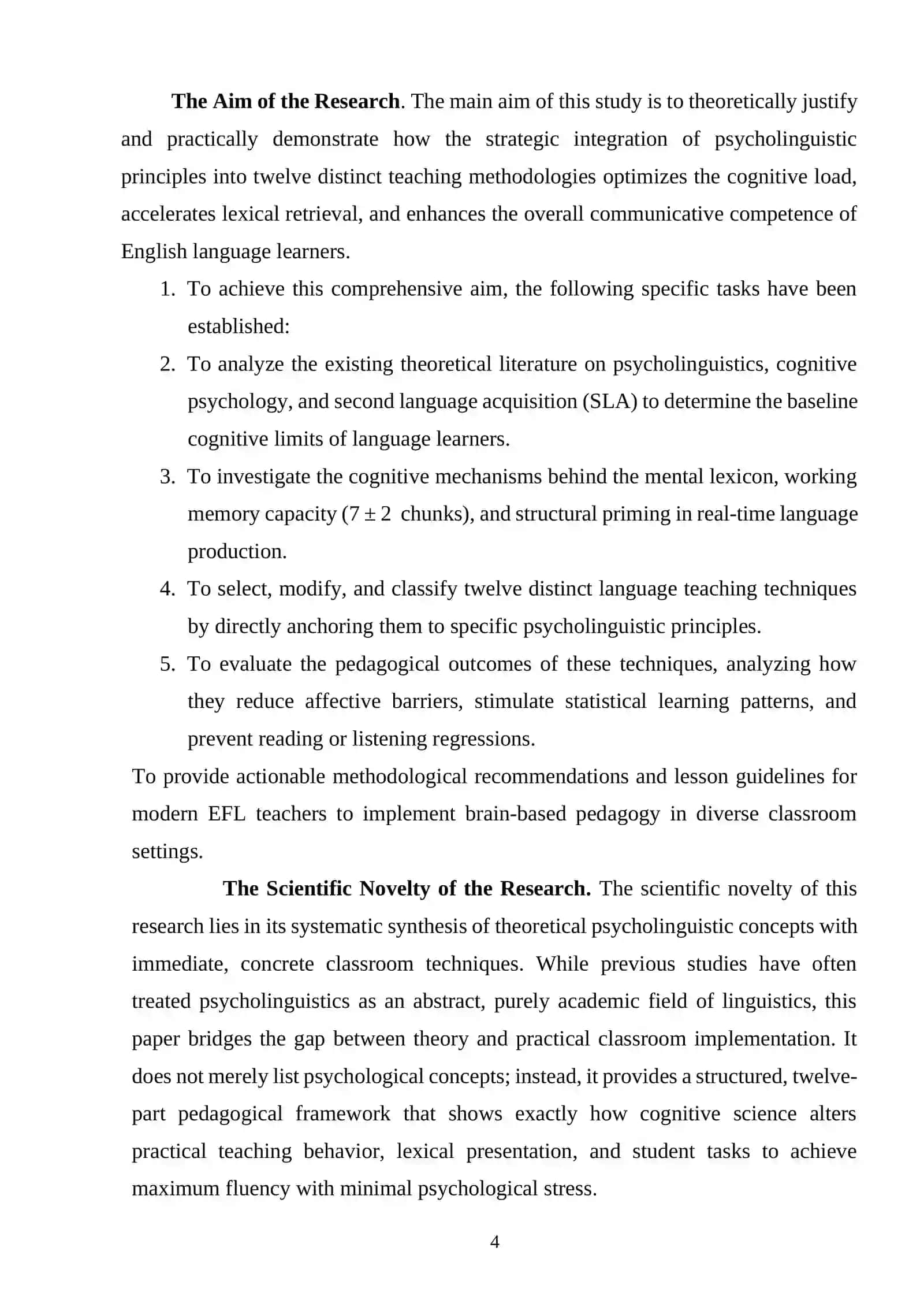 Integrating Psycholinguistics principles into 12 teaching Techniques 3