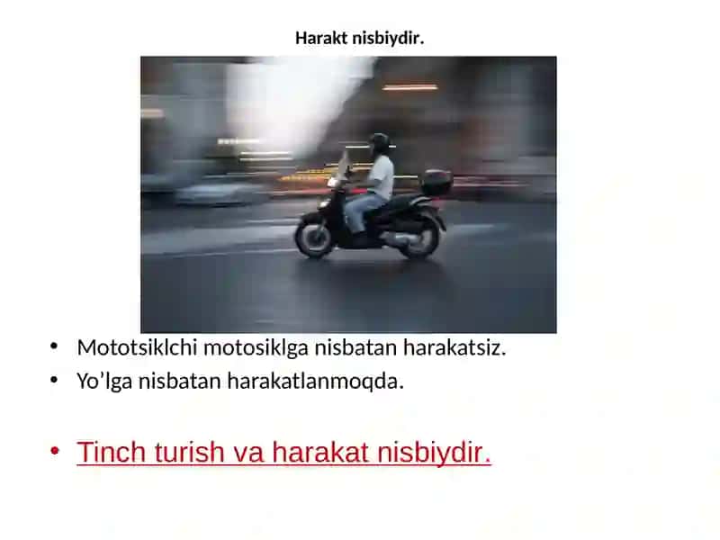 Mexanik harakat 3