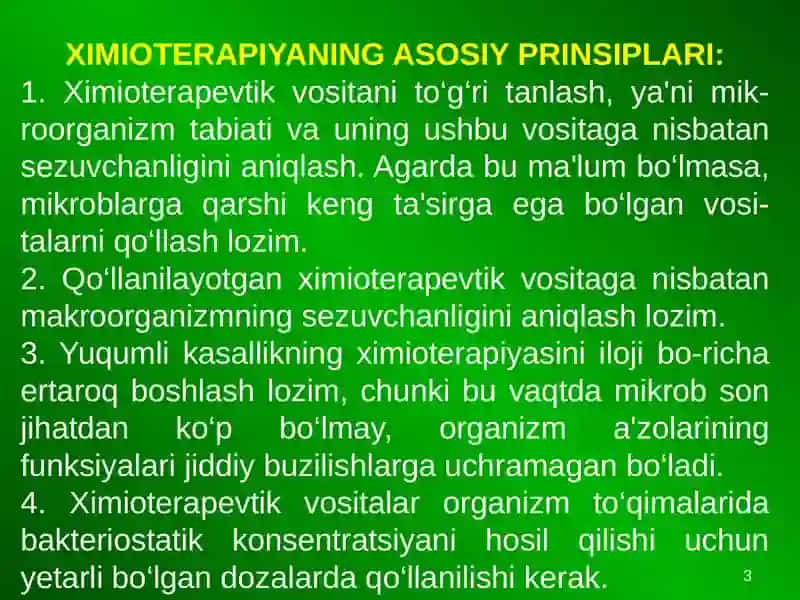 Ximioterapevtik vositalar 3