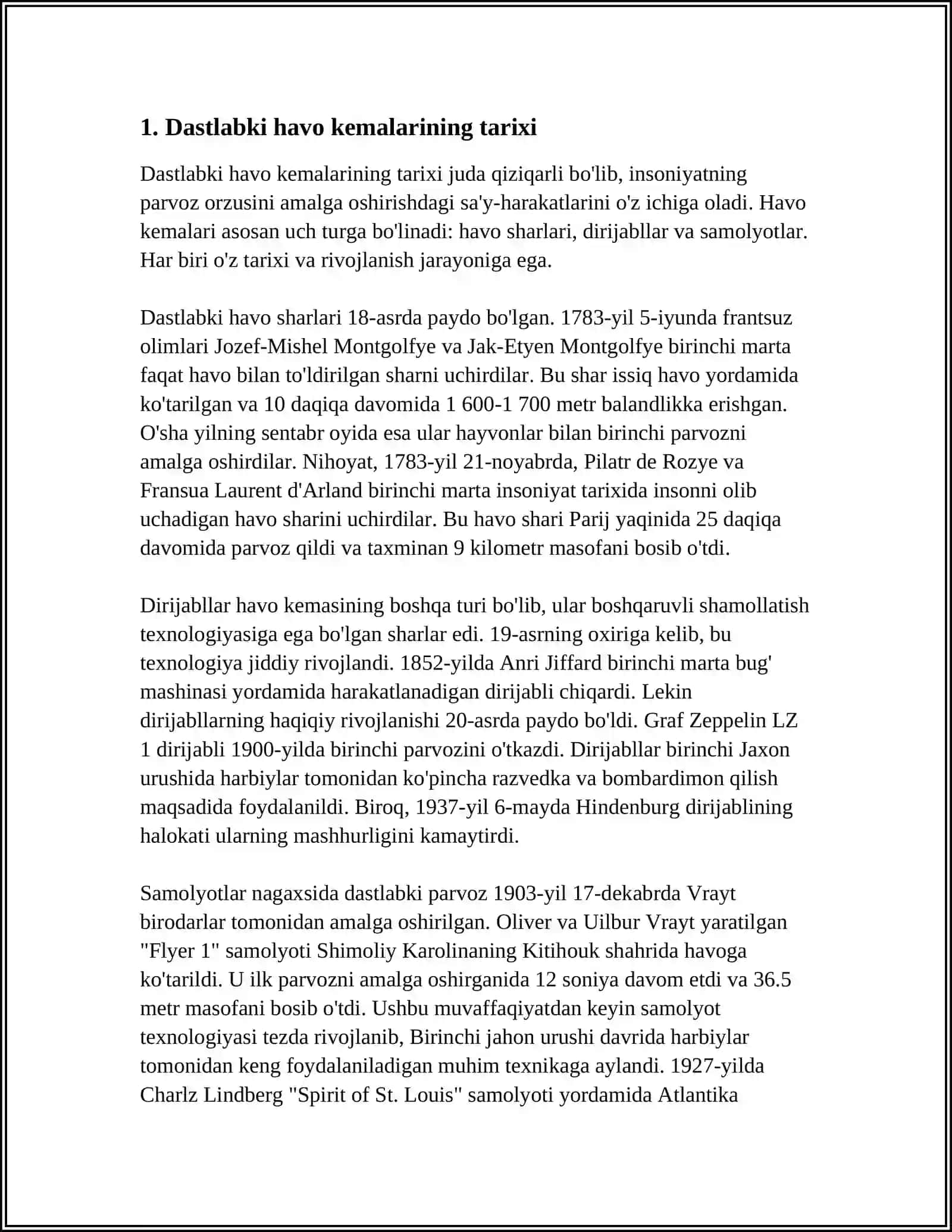 DASTLABKI HAVO KEMALARINGNI PAYDO BOLISHI 3