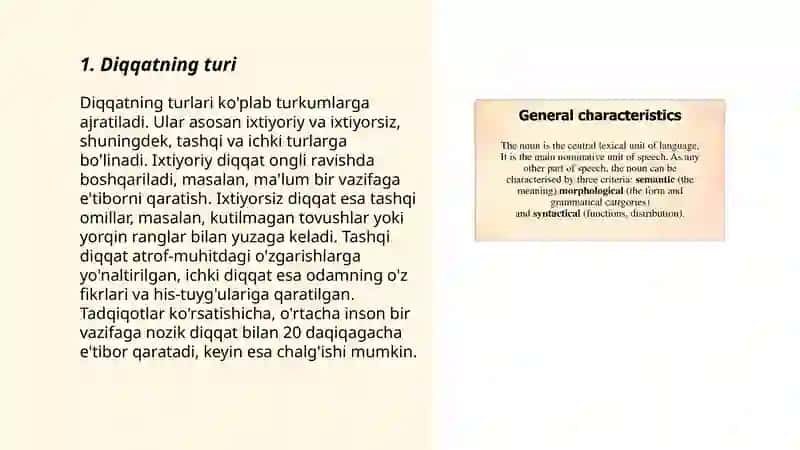 Diqqatning xususiyatlari 3