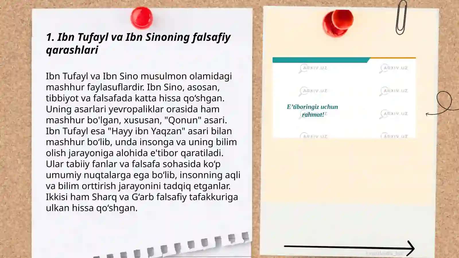 "Xay ibn Yakzon o'g'li" risolasini qiyosiy tahlil etish va esse tayyorlash 3