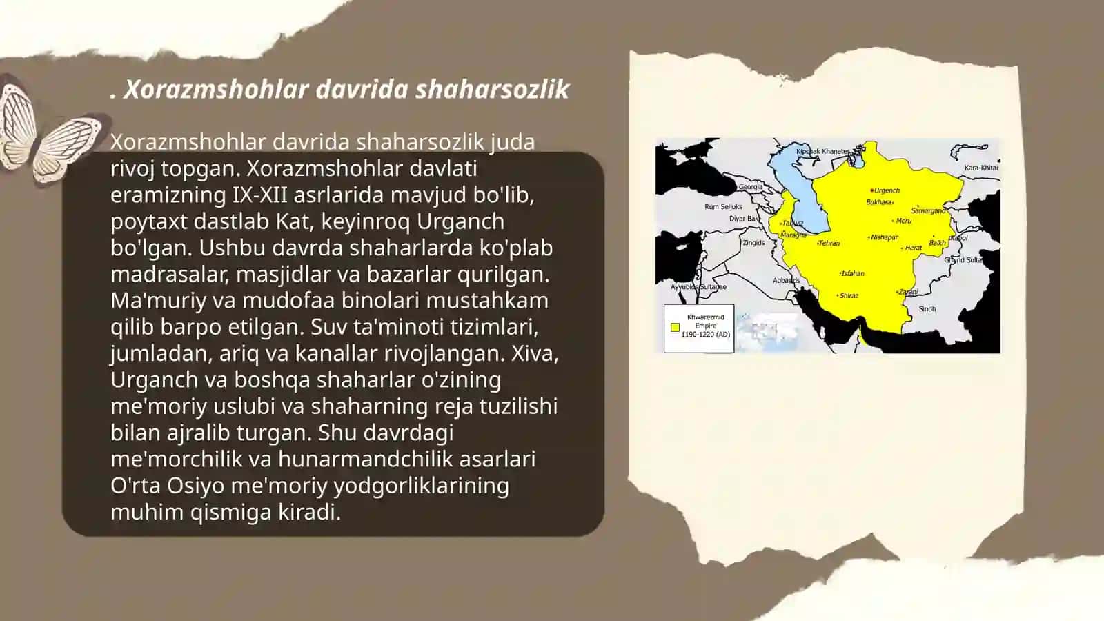 Xorazmshohlar davri tarixiy geografiyasi 3