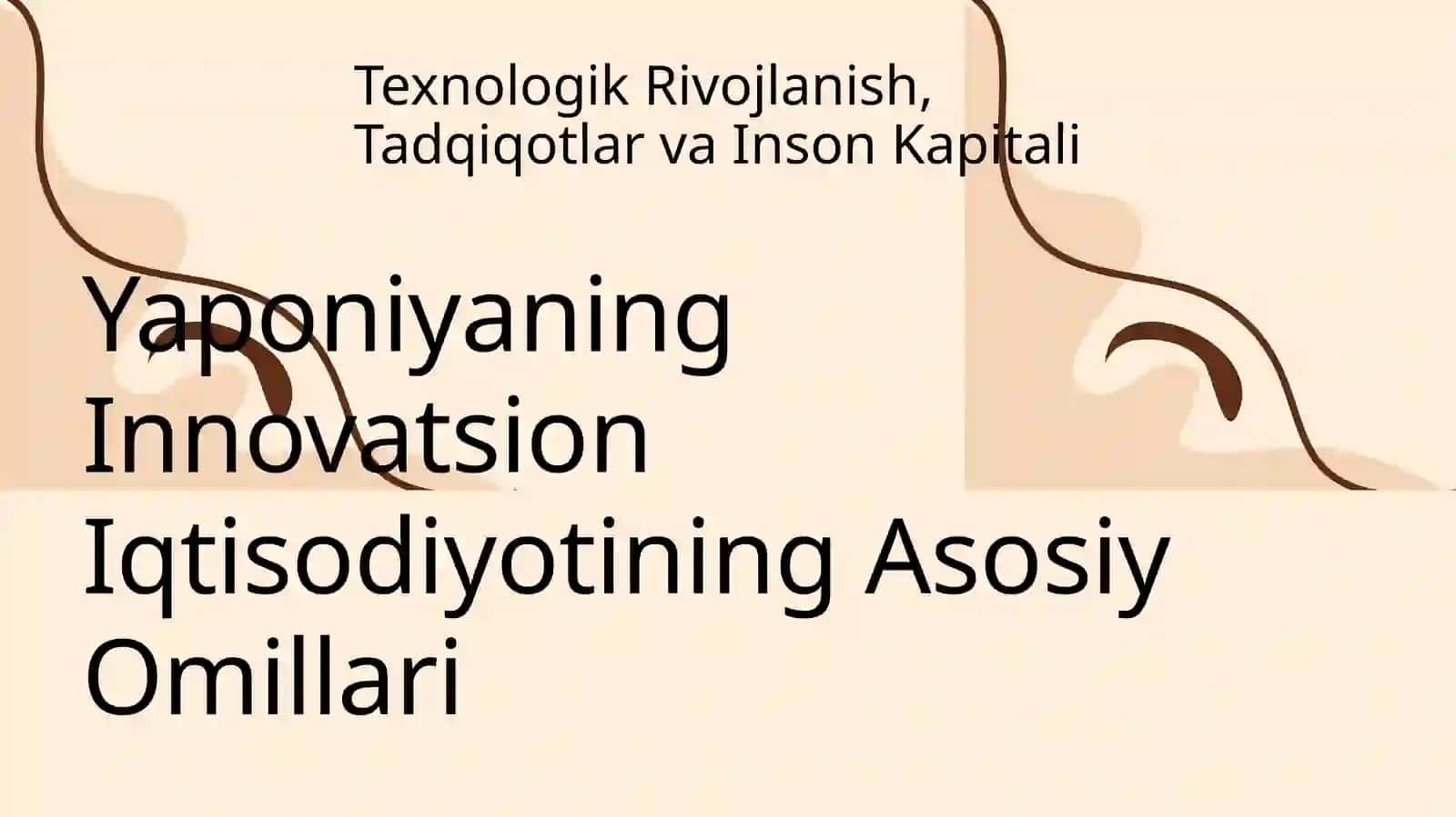 Yaponiya inovatsion iqtisodiyoti 3