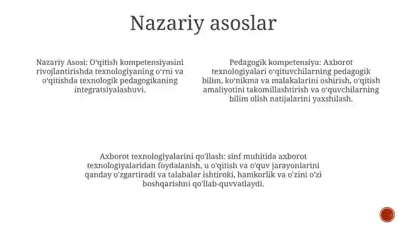 Pedagogik Kompitentlikni Shakllantirishda Axborot Texnologiyalari 3