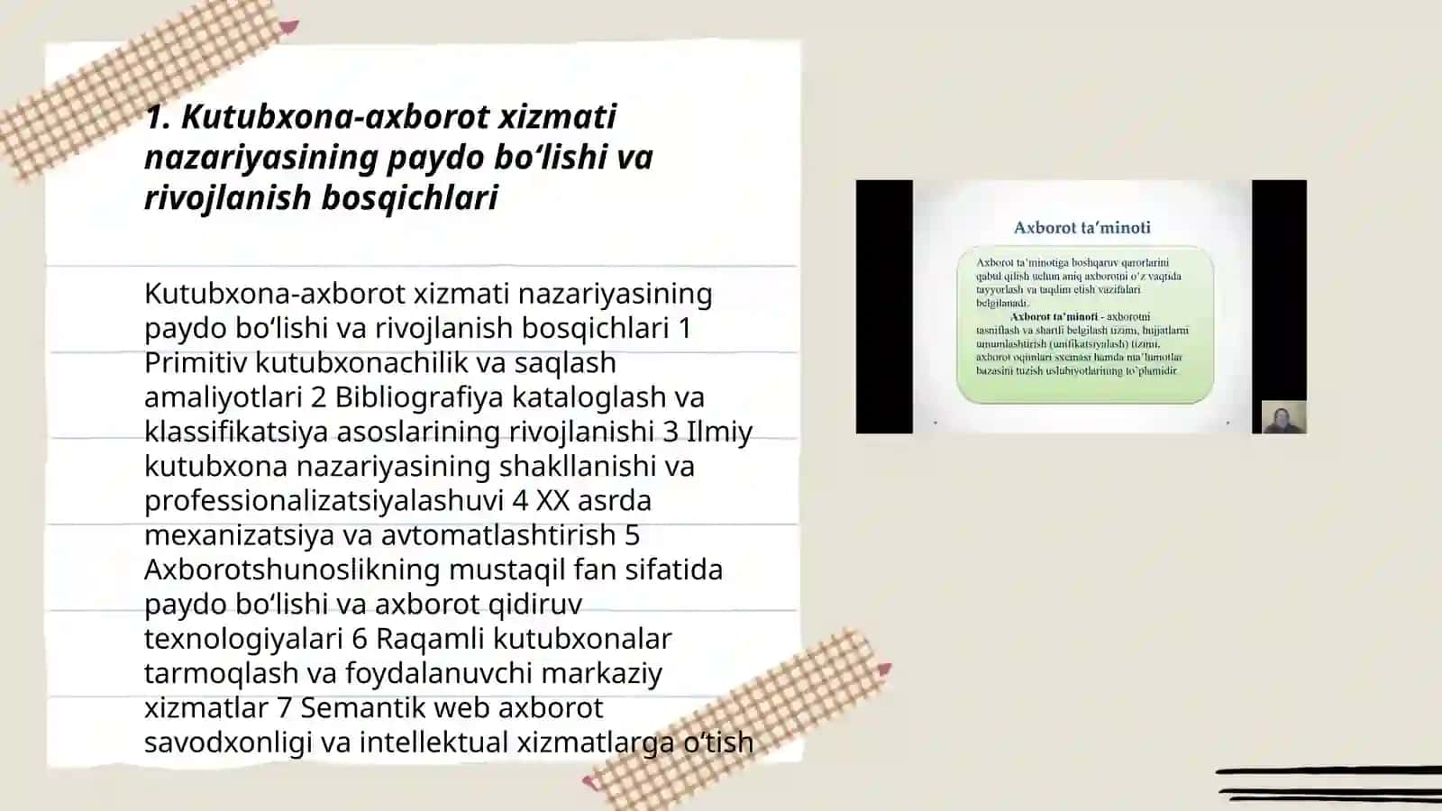 Kutubxona-axborot xizmati nazariyasining shakllanishi 3