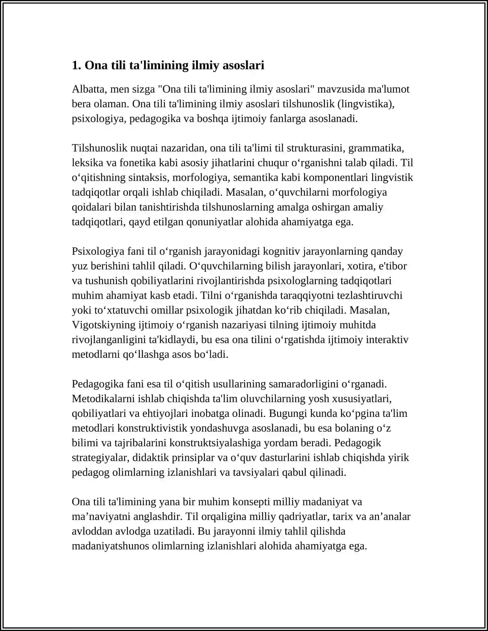 ONA TILI VA OʻQISH SAVODXONLIGINI OʻQITISH METODIKASINING ILMIY ASOSLARI 3