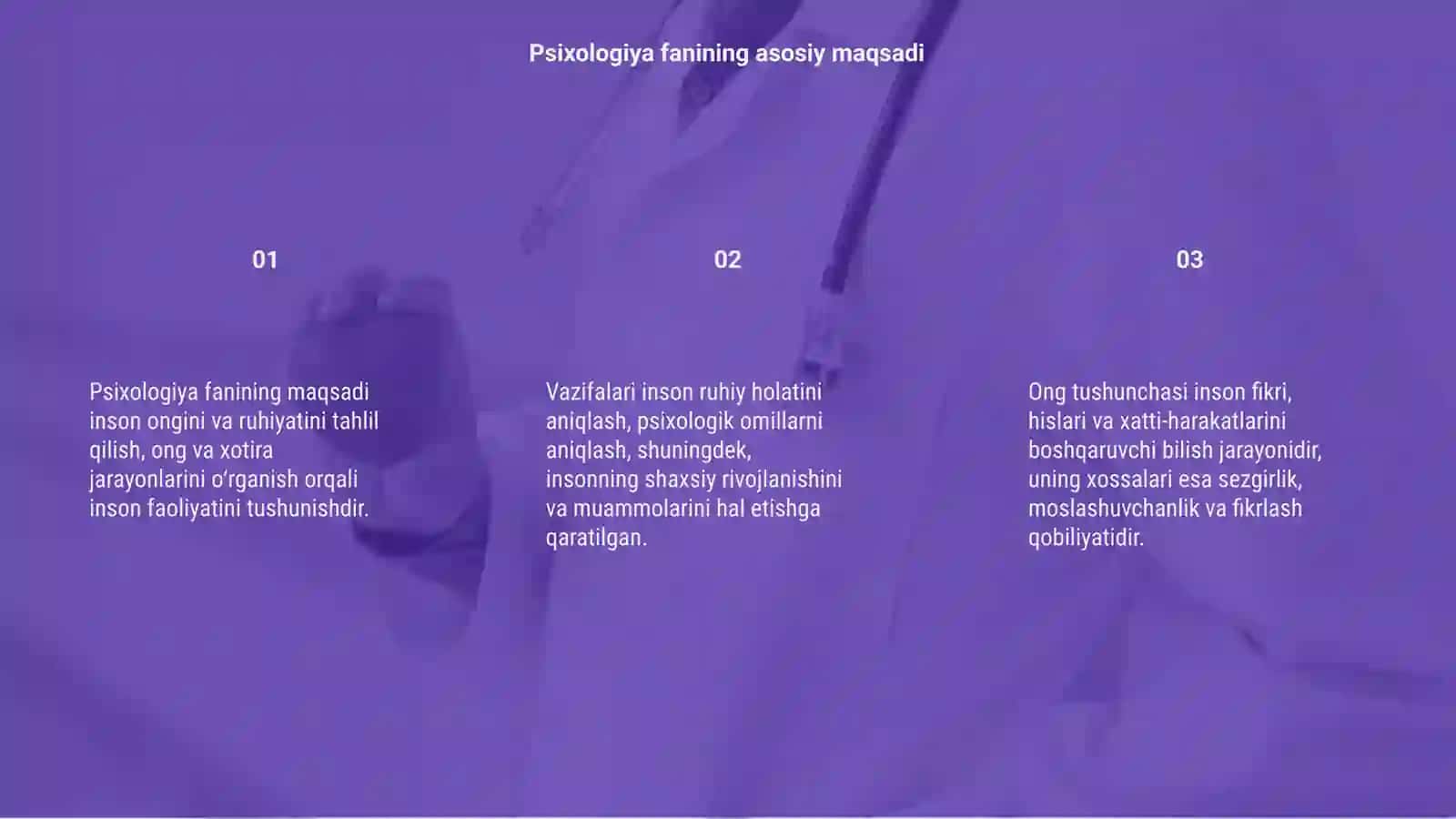 Psixologiya fanining maqsad va vazifalari 3