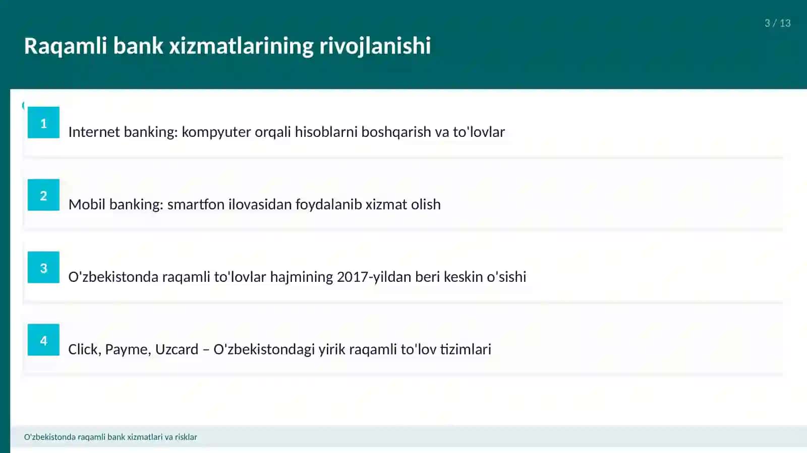 O'zbekistonda raqamli bank xizmatlari va risklar 3