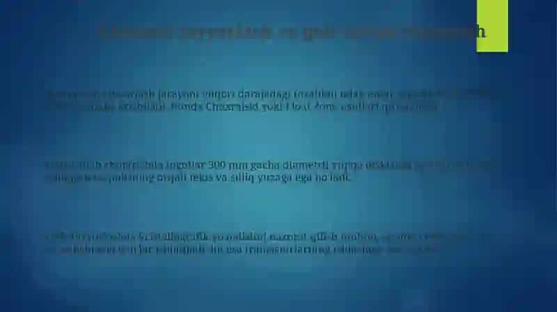 Yarimo‘tkazgichli integral mikrosxemalarni tayyorlash texnologiyalari 3