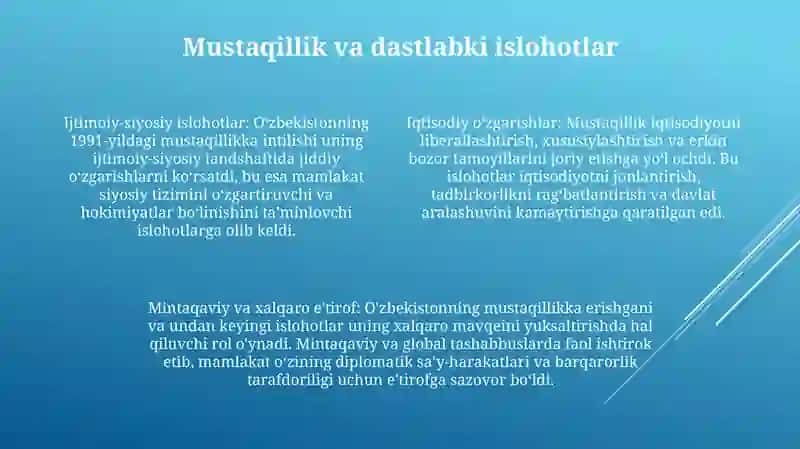 Oʻzbekistonning Xalqaro Reytinglardagi KoʻRsatgichlarini KoʻTarishning Tarixiy Va Siyosiy Ahamiyati 3