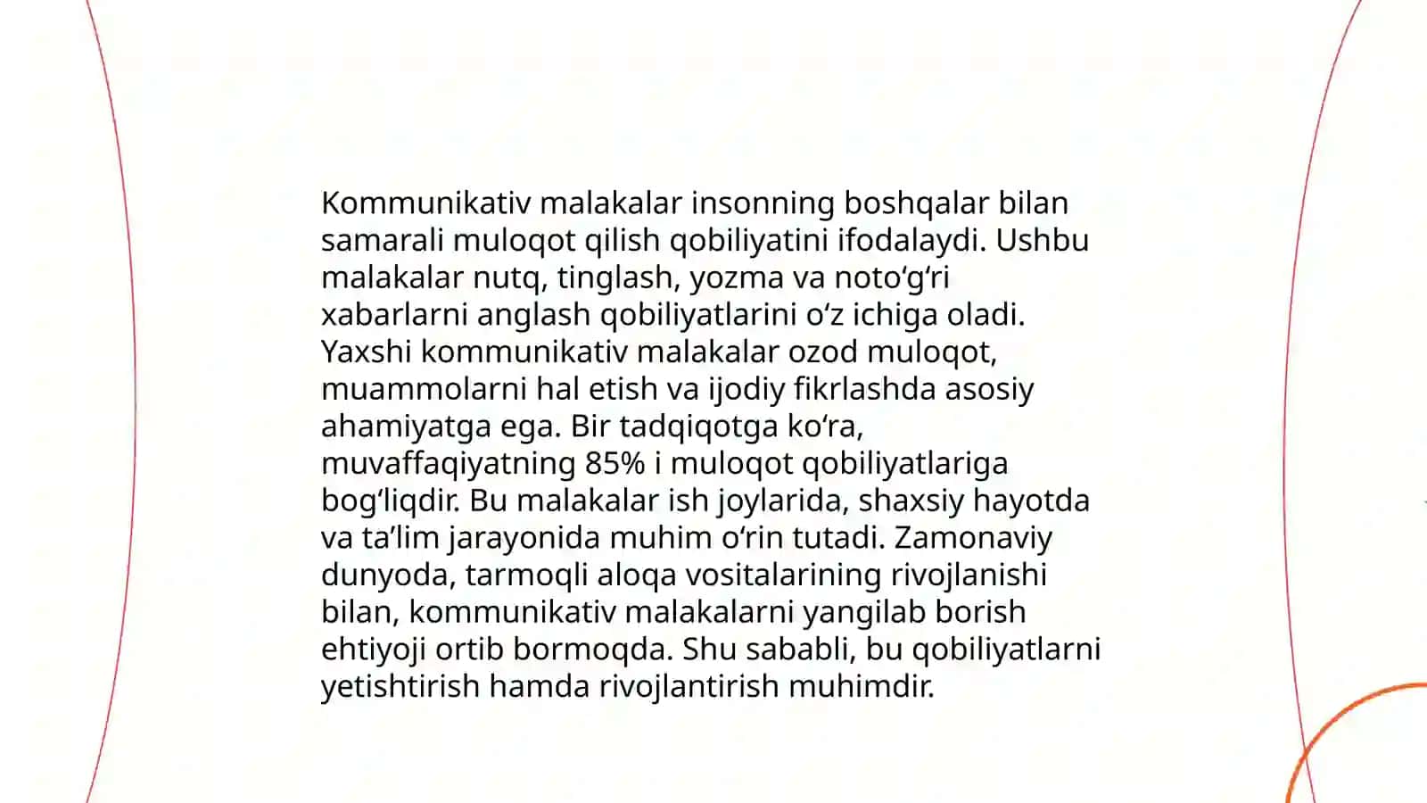 Kommunikativ malakalar va ta'sir koʻrsatish.Takt va pedagogik takt haqida tushuncha 3