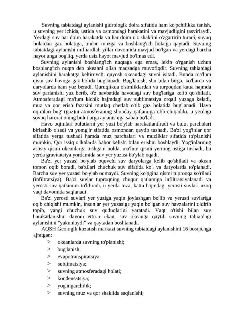 SUV: QAYTA TIKLANADIGAN VA ZAHIRA QILINADIGAN MANBALAR 3