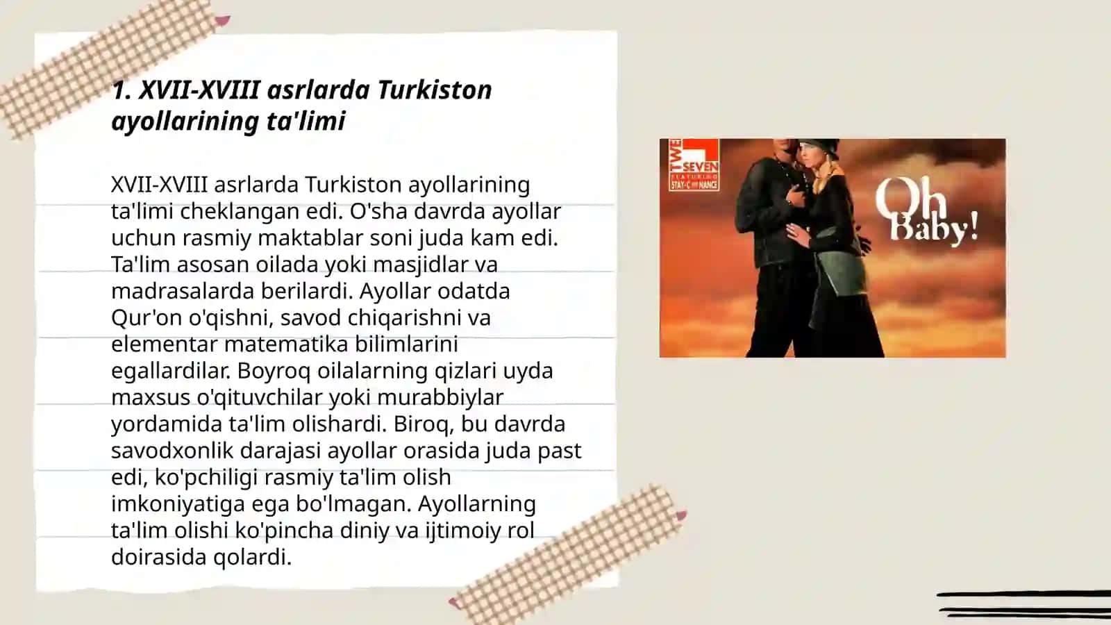 XVII asrdan XX asrning 1-choragida Turkiston o‘lkasida ayollar ta'limi masalasining faollashishi 3