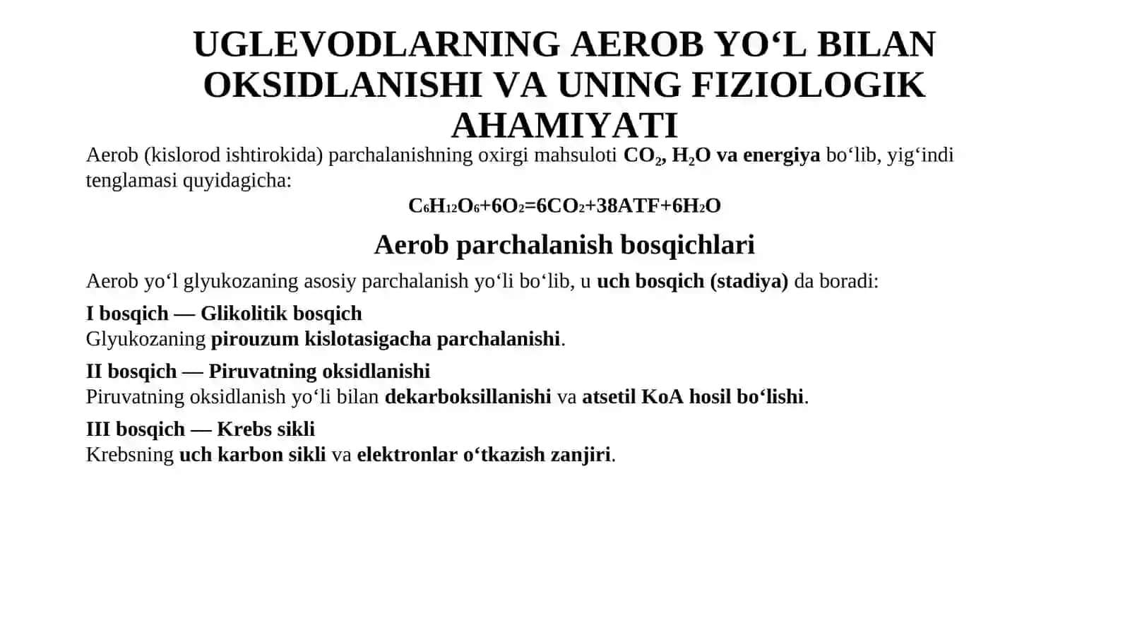 GLYUKOZANING KATABOLIZMI 3