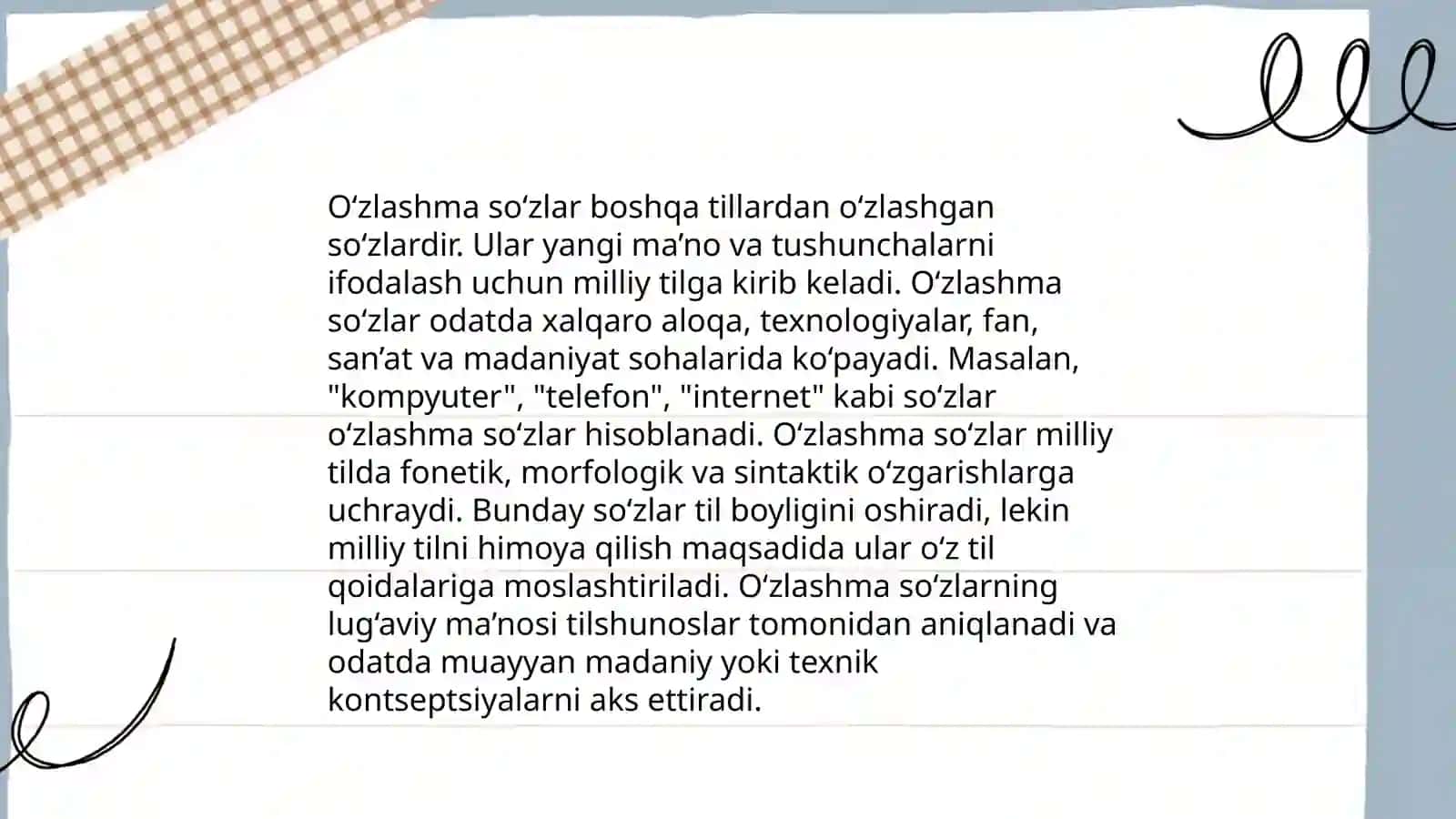 Nutqda o'zlashma so'zlarning ma'noviy siljishlari 3