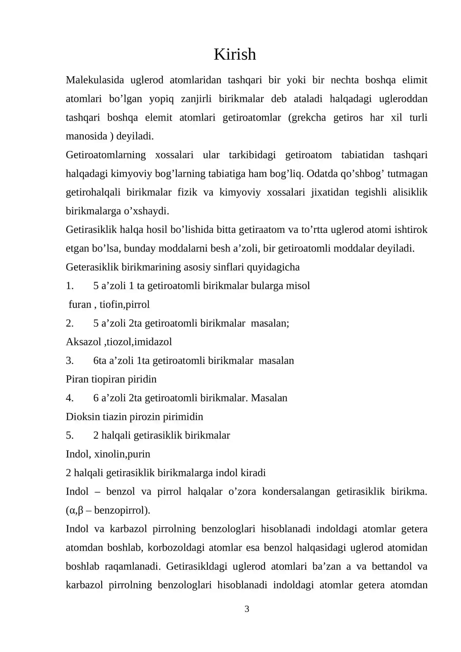 Organik kimyo 3