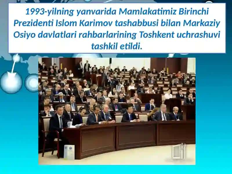 O‘zbekistonning Markaziy Osiyo mamlakatlaribilan o‘zaro hamkorligi 3