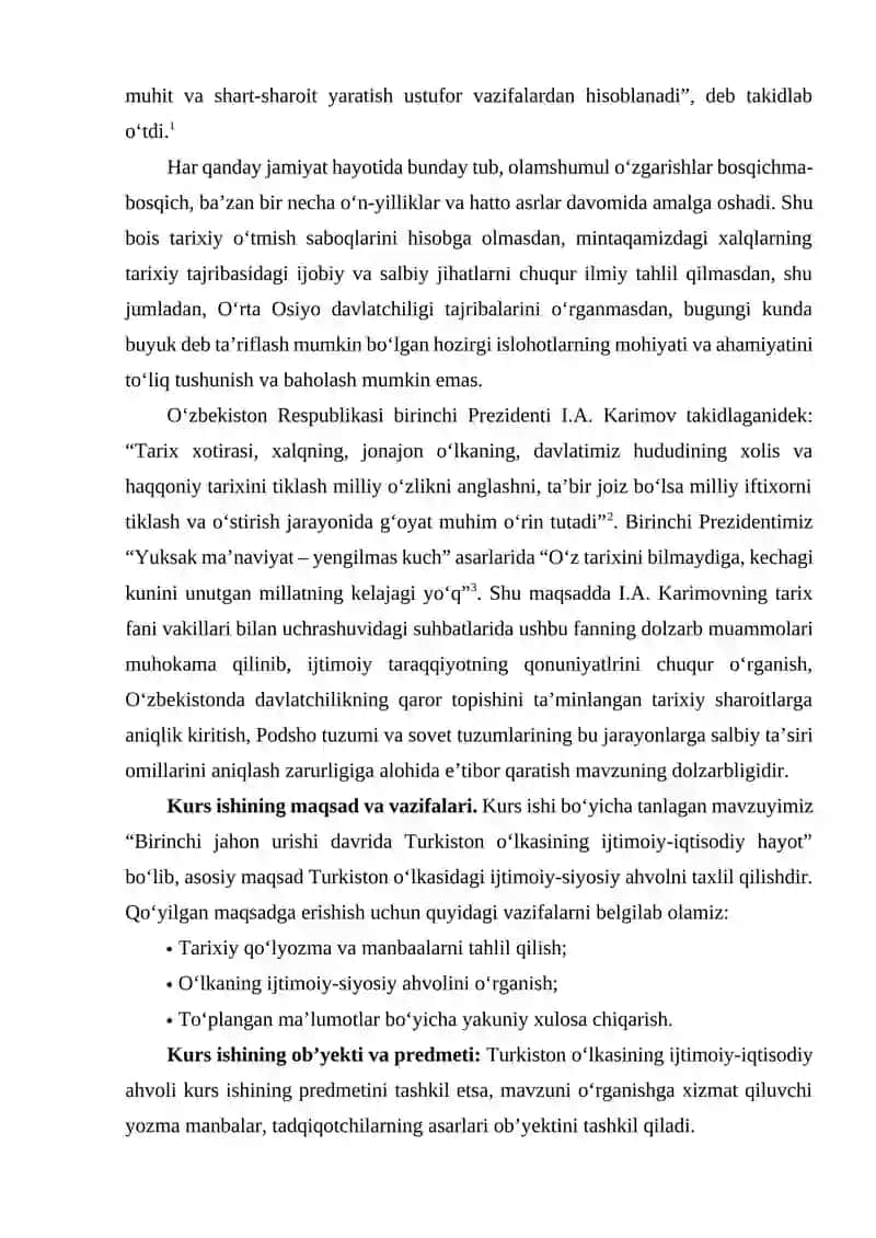 XIX ASRNING OXIRI XX ASR BOSHLARIDA TURKISTONDA IJTIMOIY- MADANIY HAYOT 3