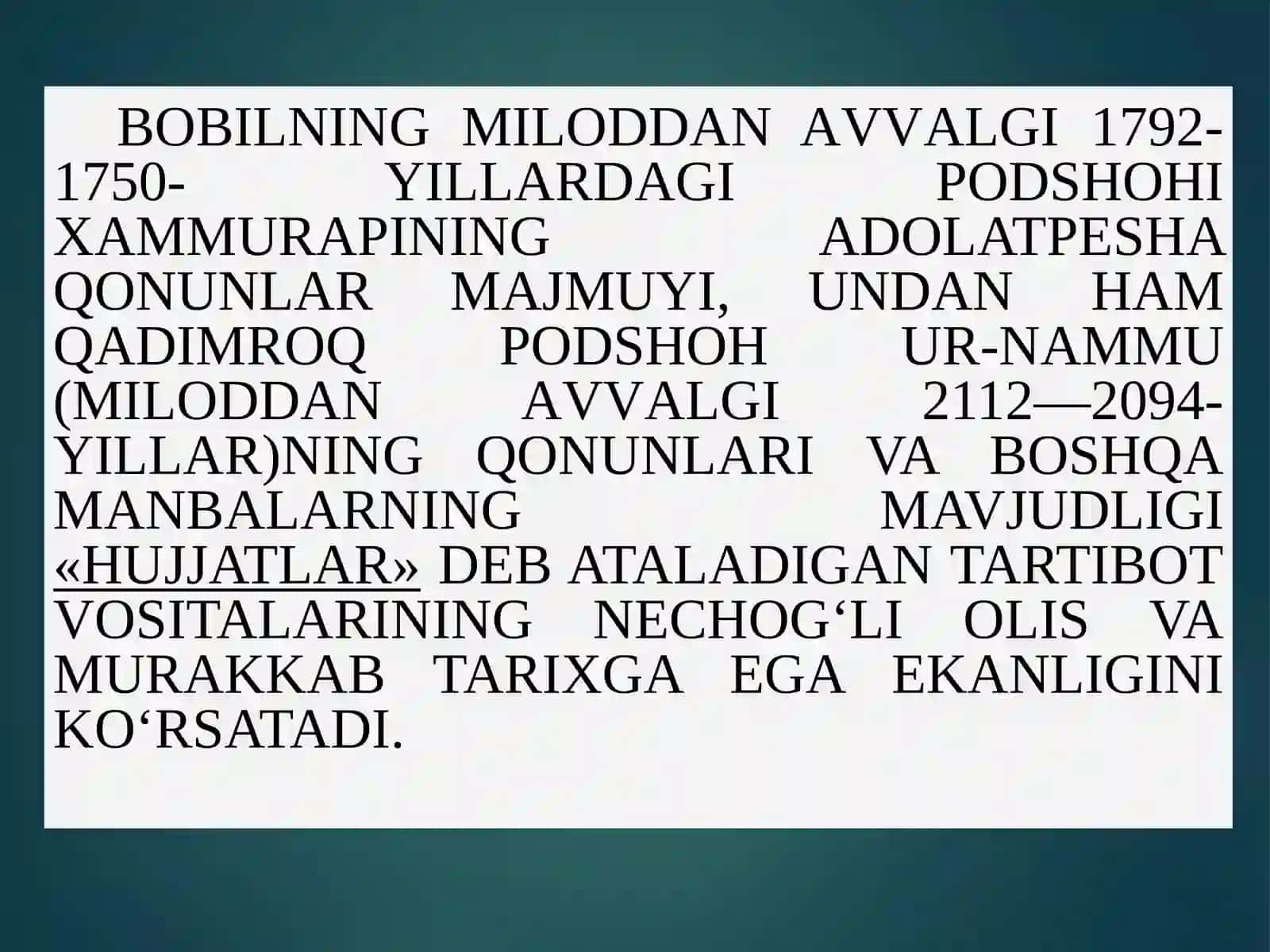DAVLAT TILIDA ISH YURITISH FANIDAN TAQDIMOT 3
