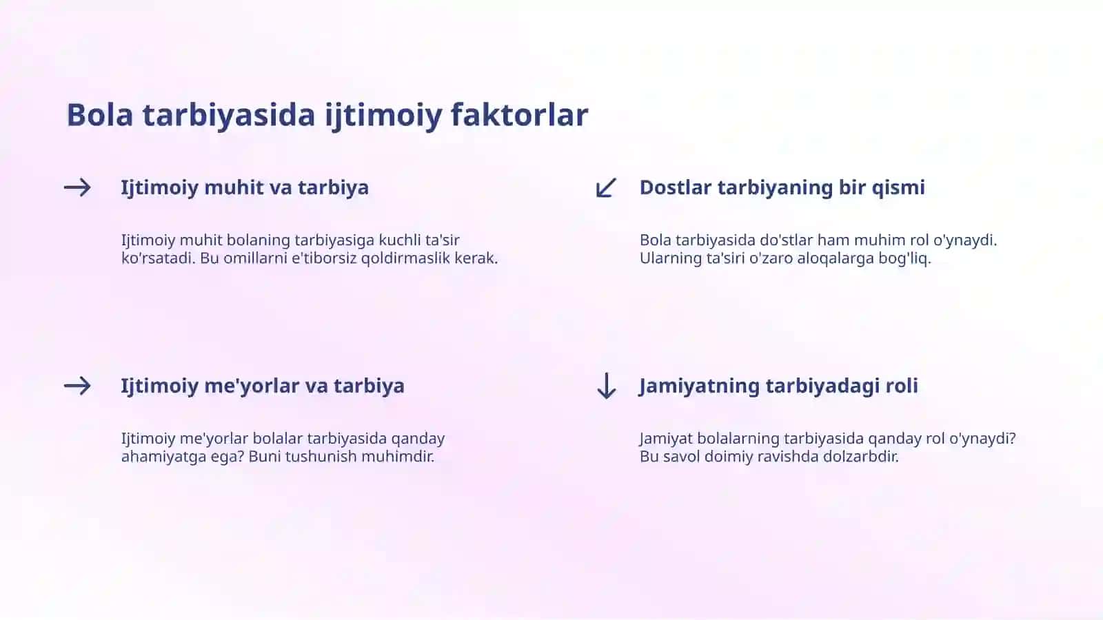 Bola tarbiyasida tarbiya va ijtimoiy tarbiyaning roli 3