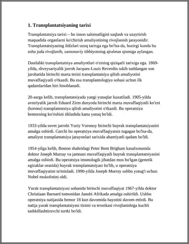 TRANSPLANTATSIYA 3