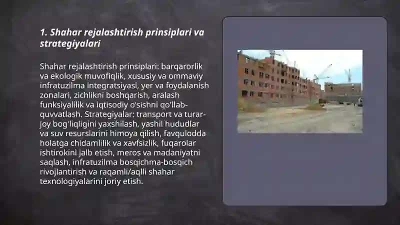 Shahar qurilish va geografiya 3