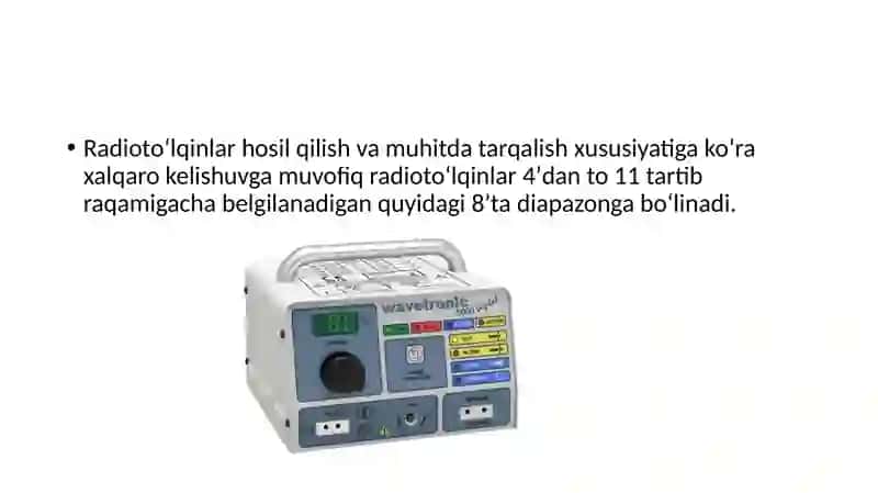 Radio to’lqinli jarrohlik 3