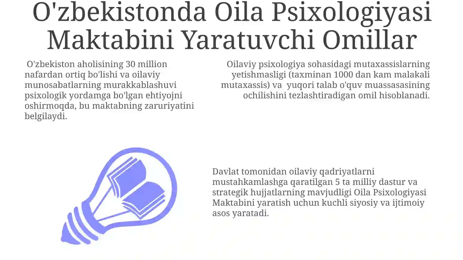 Oʻzbekistonda oila psixologiyasi maktabini yaratilishi 3