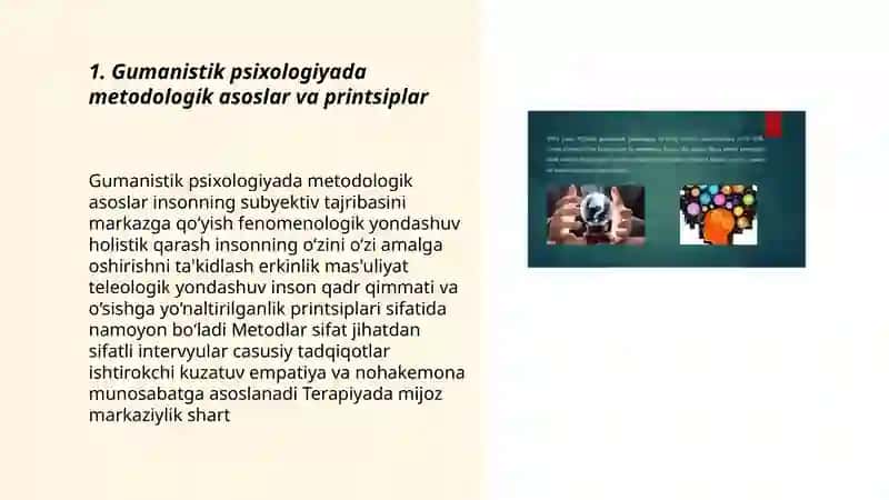 Gumanistik psixologiyada metod muommosi 3