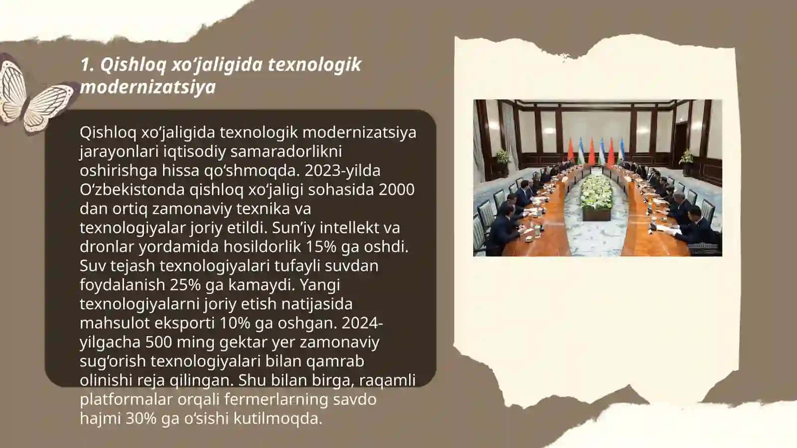 Qishloq xo‘jaligida texnologik modernizatsiya 3
