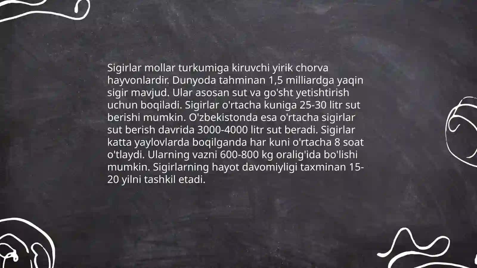 Sigirlar 3